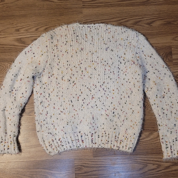 Cozy and Colorful Speckled Knit Sweater by Doe & Rae - Picture 9 of 12
